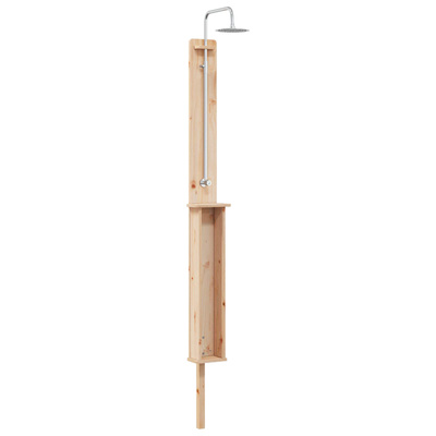 Prysznic na zewnątrz 246 cm naturalny