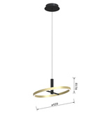 Lampa wisząca BREST 6016-104L