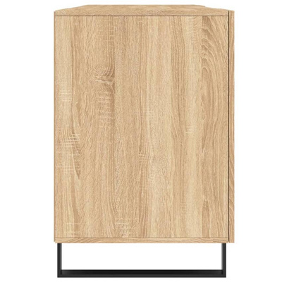 vidaXL Biurko, dąb sonoma, 140x50x75 cm, materiał drewnopochodny wariant 4