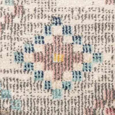 vidaXL Dywan ARBIZU do pomieszczeń i na zewnątrz, vintage, Ø 120 cm