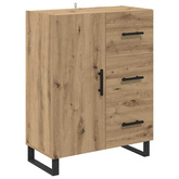 Highboard 2 szt. Dąb rzemieślniczy 69,5 x 34 x 180 cm