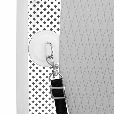 Nadmuchiwana deska SUP z akcesoriami, czarna, 360x81x10 cm