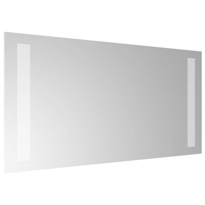 vidaXL Lustro łazienkowe z LED, 40x20 cm