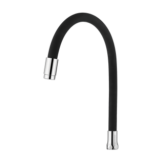 Jednofunkcyjna elastyczna wylewka do baterii zlewoz, czarna SC-B1-191-L Invena