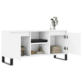 vidaXL Szafka pod TV, biała, 104x35x50 cm, materiał drewnopochodny model standard