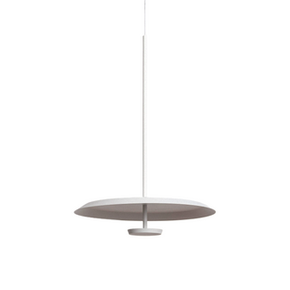 Lampa Wisząca okrągła Biała ?40cm 10W Abruzzo Rotonde