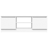 Szafka pod TV, z drzwiczkami, biała, 102x30x36 cm