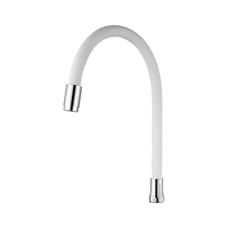 Jednofunkcyjna elastyczna wylewka do baterii zlewoz,  biała SC-B1-192-L Invena