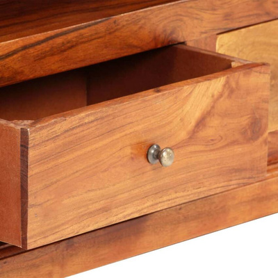 vidaXL Szafka pod TV, 120x30x40 cm, lite drewno akacjowe