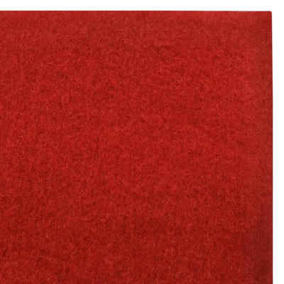 vidaXL Czerwony dywan 1 x 10 m, bardzo ciężki 400 g/m2