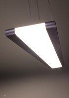 Lampa wisząca LED podłużna Coconut - minimalistyczna lampa do jadalni 4000K
