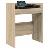 Stół DJ-ski dąb Sonoma 102 x 45 x 102 cm Drewno inżynieryjne