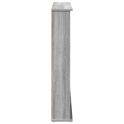 Kabinet na płyty CD 2 szt. Szary Sonoma 60 x 17 x 92 cm