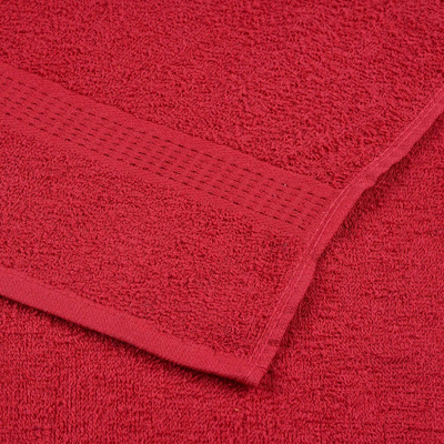 Ręczniki dla gości, FROGN, 2 szt., czerwone, 30x50 cm, 360 g/m?