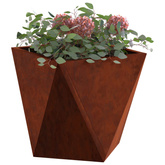 Donica 2 pcs Rdzawy 30 x 30 x 30 cm