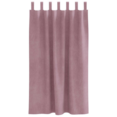 Zasłony zaciemniające 2 pcs Ciemny Róż 140 x 175 cm Aksamit