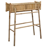Doniczka ogrodowa z uchwytem Naturalny 100 x 38 x 114 cm Bambus
