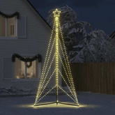 Choinka LED 615 LEDs Ciepła biel 404,5 cm