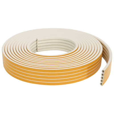 Samoprzylepna uszczelka okienna Biały 14 x 12 mm 100 m