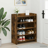 Szafka na buty z przechowywaniem Dąb wędzony 73,5 x 36 x 92 cm