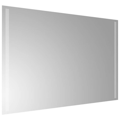 vidaXL Lustro łazienkowe z LED, 90x60 cm