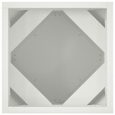 Donica Biały 30 x 30 x 30 cm Stal