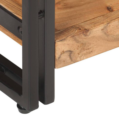 vidaXL Szafka pod TV, 120x30x40 cm, lite drewno akacjowe
