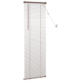 Żaluzja wenecka Ciemnobrązowy ze wzorem 150 x 40 cm 25 mm PVC