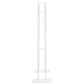 Łuk Ślubny Biały 220 x 45 x 200 cm Stal