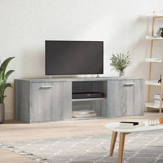 Szafka pod TV, szary dąb sonoma, 120x34x37 cm vidaXL