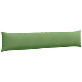 Poduszki na sofę 2 pcs jasnozielony 200 x 40 cm