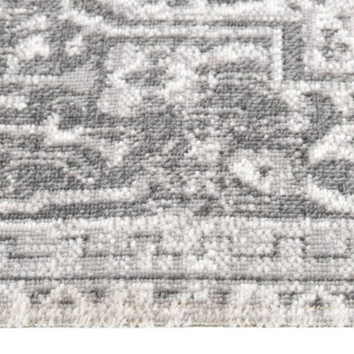 vidaXL Dywan zewnętrzny o płaskim splocie, 80x150 cm, jasnoszary