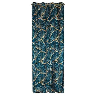 Zasłona Przel granatowa 140x250