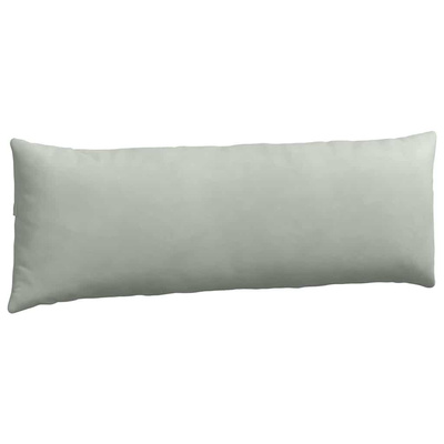 Poduszki na sofę 2 pcs Jasnoszary 120 x 40 cm