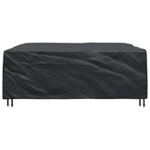 Pokrowiec na meble Gładki Czarny 200 x 200 x 90 cm 420D