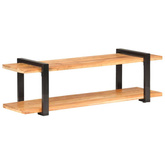 vidaXL Szafka pod TV, 130 x 40 x 40 cm, lite drewno akacjowe