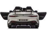 Auto Na Akumulator Mercedes GT63 AMG DKGT63 24V LCD Lakierowany Jasno Szary