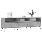 vidaXL Szafka pod TV, szarość betonu, 150x30x44,5 cm wariant 6