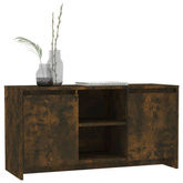 Szafka pod TV, przydymiony dąb, 102x37,5x52,5 cm vidaXL