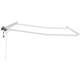Rama markizy Ze LED Lights Biały 350 x 250 cm Aluminium