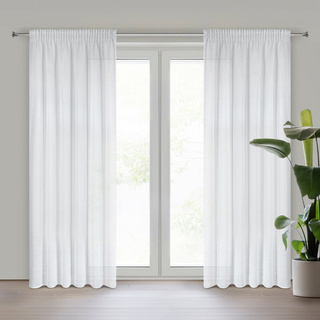 Firana Viola biała 140x270