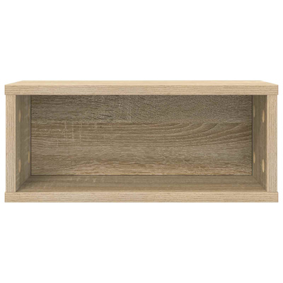 Stojak na płyty CD dąb Sonoma 40 x 17 x 17 cm