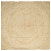 Dywany pokojowe Biały 200 x 200 cm Juta