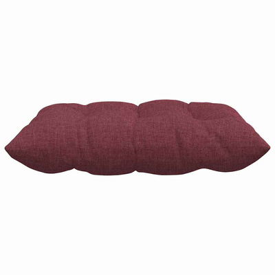 Poduszki na siedziska 4 pcs Czerwone wino 40 x 40 x 6 cm