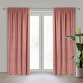 Zasłona Pierre ciemnoróżowa 140x300