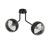 Lampa sufitowa  NOVA 2 BLACK/STRIPE