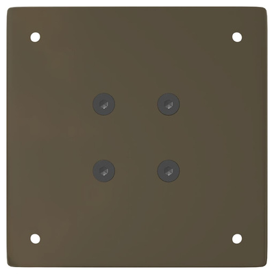 Nogi do stolika kawowego 4 szt. Naturalna stal 42 cm Stal