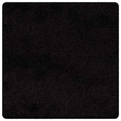 Chodnik dywanowy Czarny 100 x 100 cm 100% Poliester Tuft