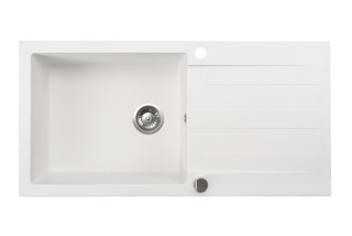 Zlewozmywak Neli 100 01 / biały arktyczny