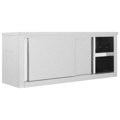 vidaXL Ścienna szafka kuchenna z przesuwnymi drzwiami, 120x40x50 cm